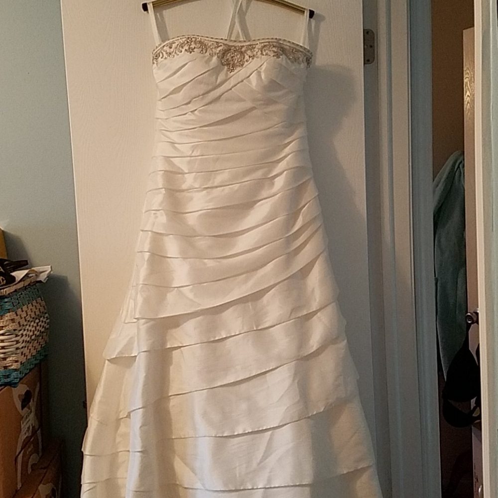 Ivory size 16 wedding dress